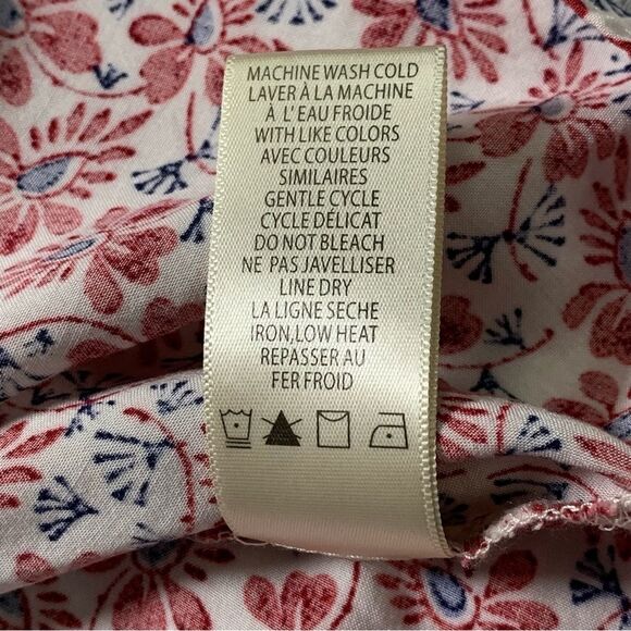 MAX STUDIO Floral Ruffled Sleeves Tie-waist Medium - Picture 7 of 9